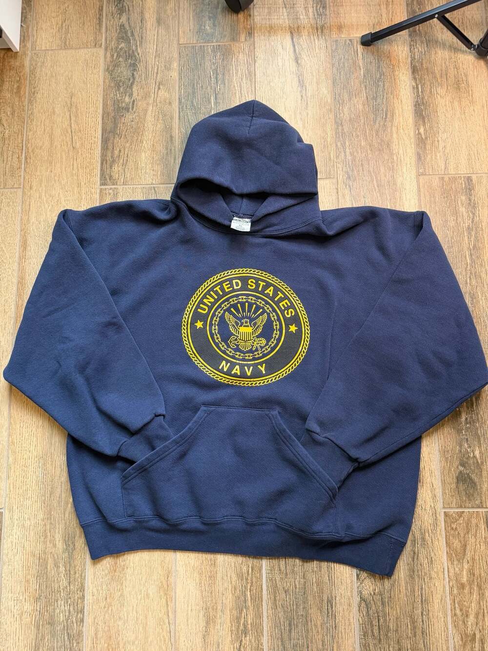 Vintage U.S. Navy Originals M.J. Soffe Pullover Hoodie SIZE XL Made in USA